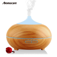 Light Dark Wood Grain Hot Sale Air Humidifier Essential Oil Diffuser Air Conditioning